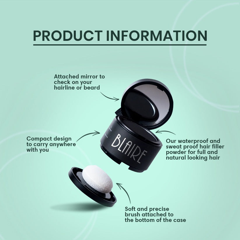Hair Filler Powder | Natural Black (BUY 1 GET 1 FREE)