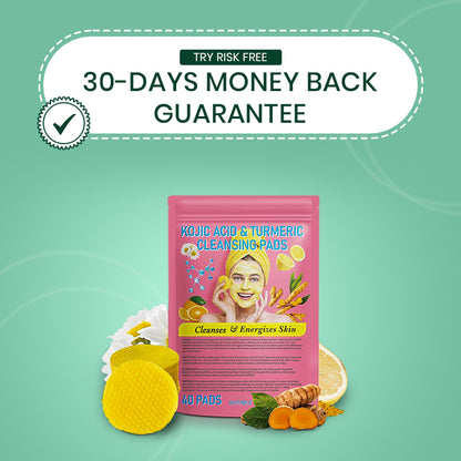 Cleaning Pads : Turmeric & Kojic Acids ( Buy 1 Get 1 Free )