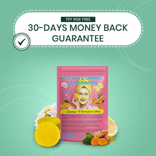Cleaning Pads : Turmeric & Kojic Acids ( Buy 1 Get 1 Free )