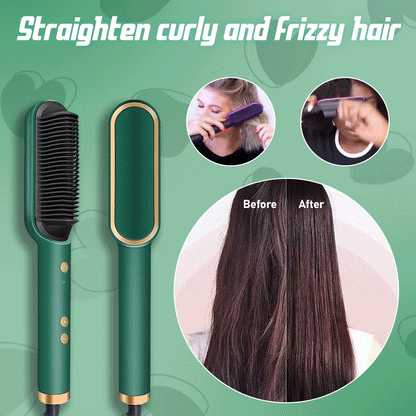 Hair straighter comb