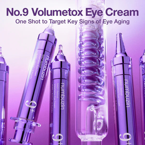 Numbuzin No.9 NAD+ Retinol Volumetox Eye Cream