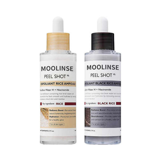 Pack of 2 Peel Shot Exfoliant Rice Ampoule