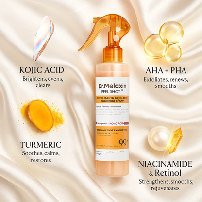 Dr. Melaxin Peel Shot Exfoliating Kojic Acid Turmeric Spray