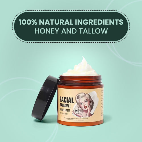 Facial Tallow Honey Balm ( Buy 1 Get 1 Free )