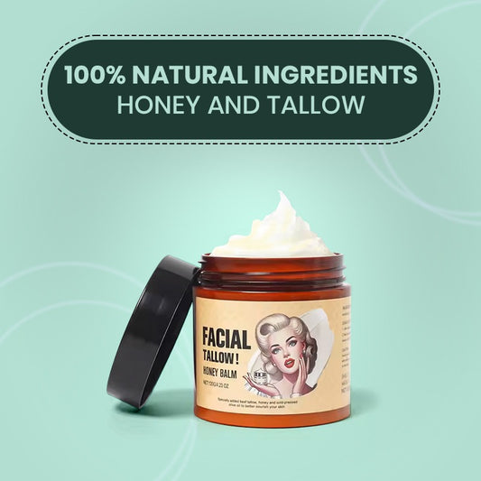 Facial Tallow Honey Balm ( Buy 1 Get 1 Free )