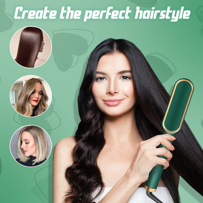 Hair straighter comb